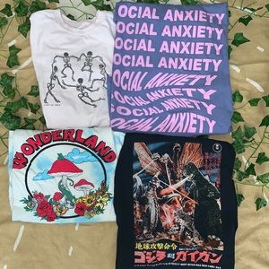 Brandy/Pacsun T-shirt Set